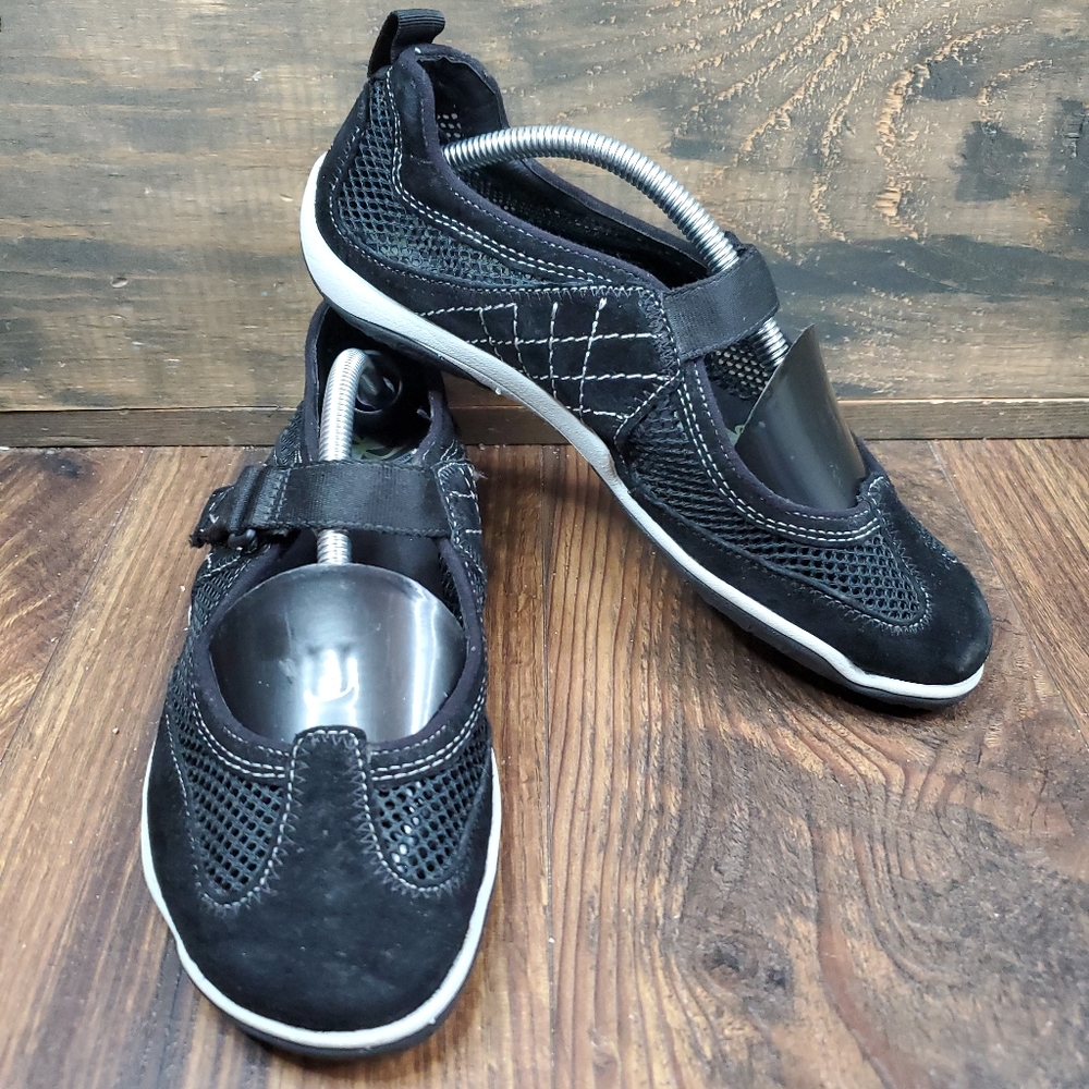 Merrell Lorelei Emme Black Mary Jane Running Sandal Shoes Womens Sz 6.5